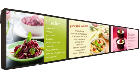 menu display boards