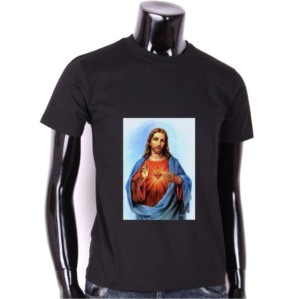 JESUS Black Tee