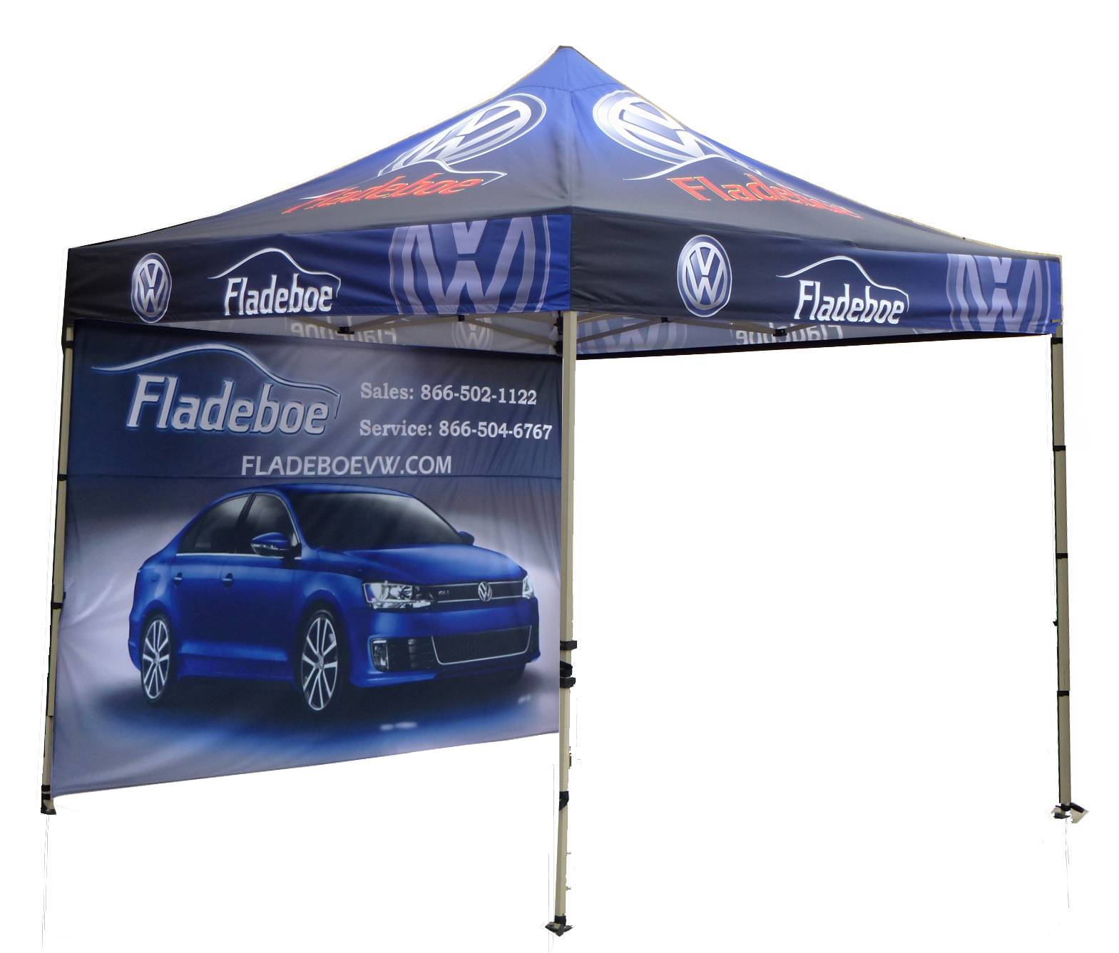 Car Dealer Marketing Tent