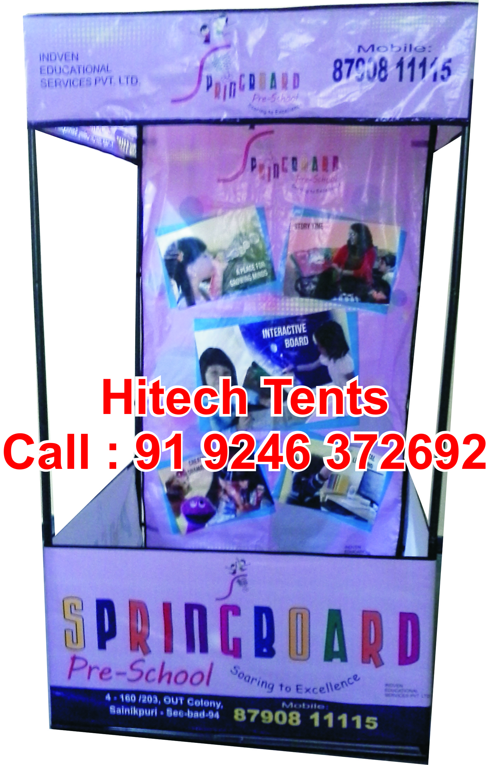 Pre School Advertising Tents