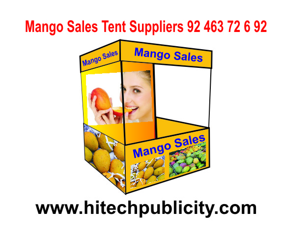 Mango Sales Demo Tent