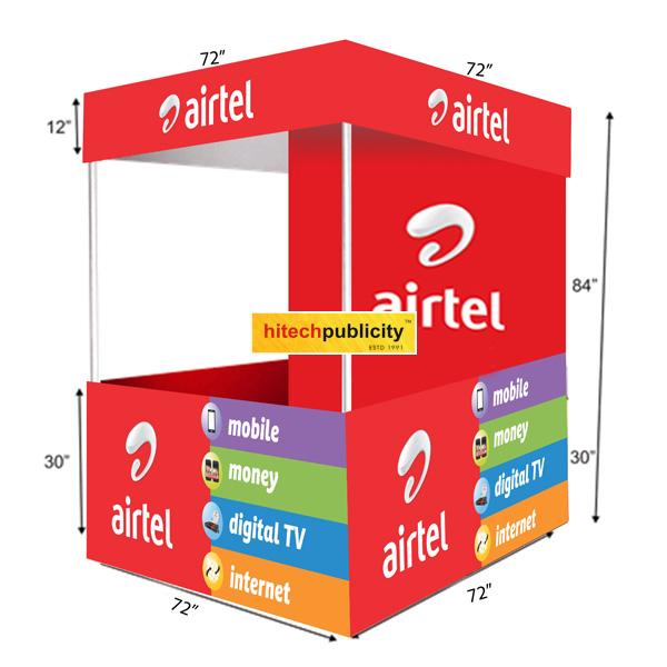 Sim Card Marketing Tents