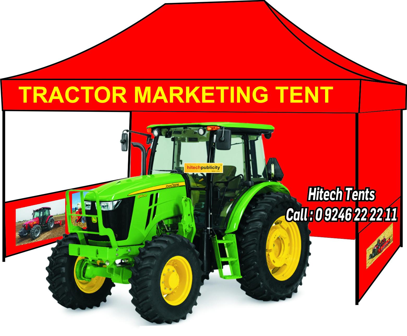 Tractor Marketing Tent