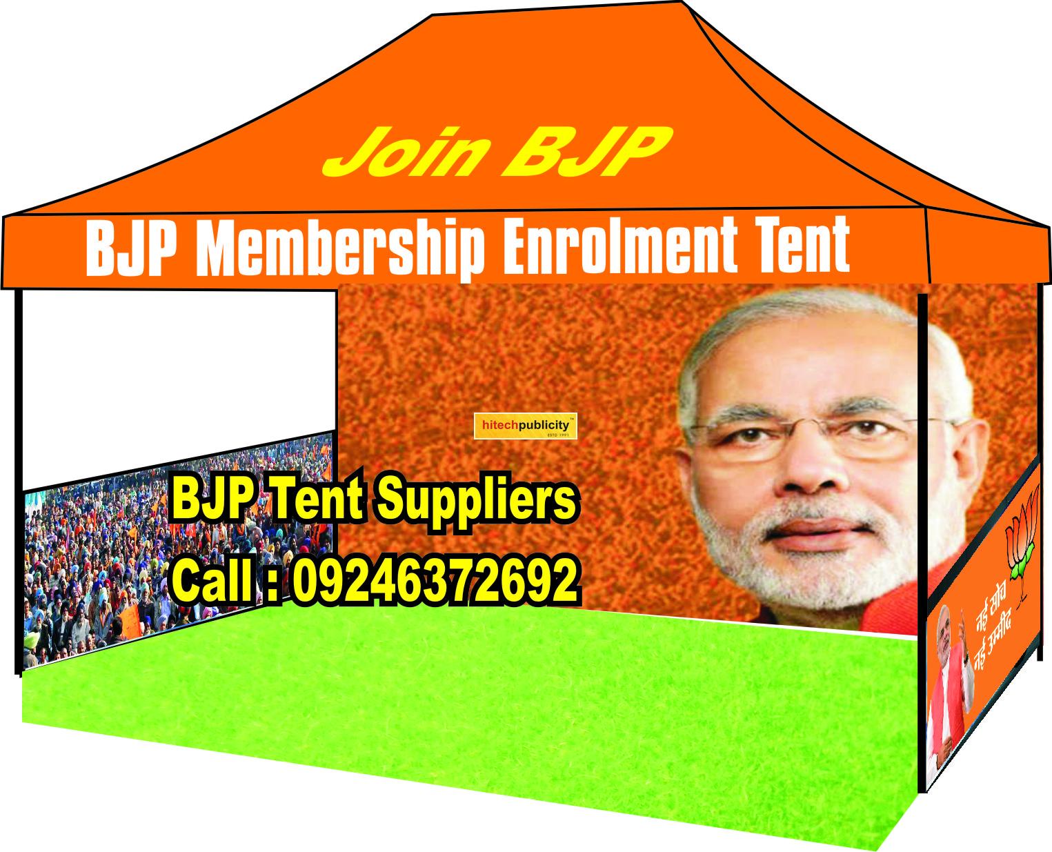 BJP Membership Enrolment Tent