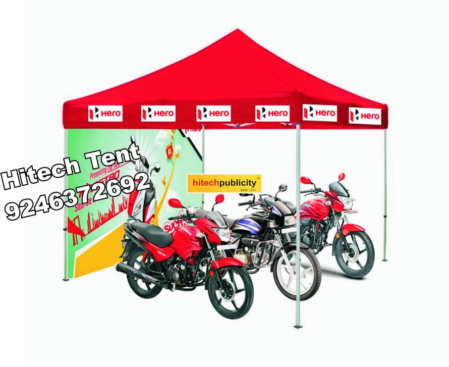 Hero Dealer Marketing Demo Tent