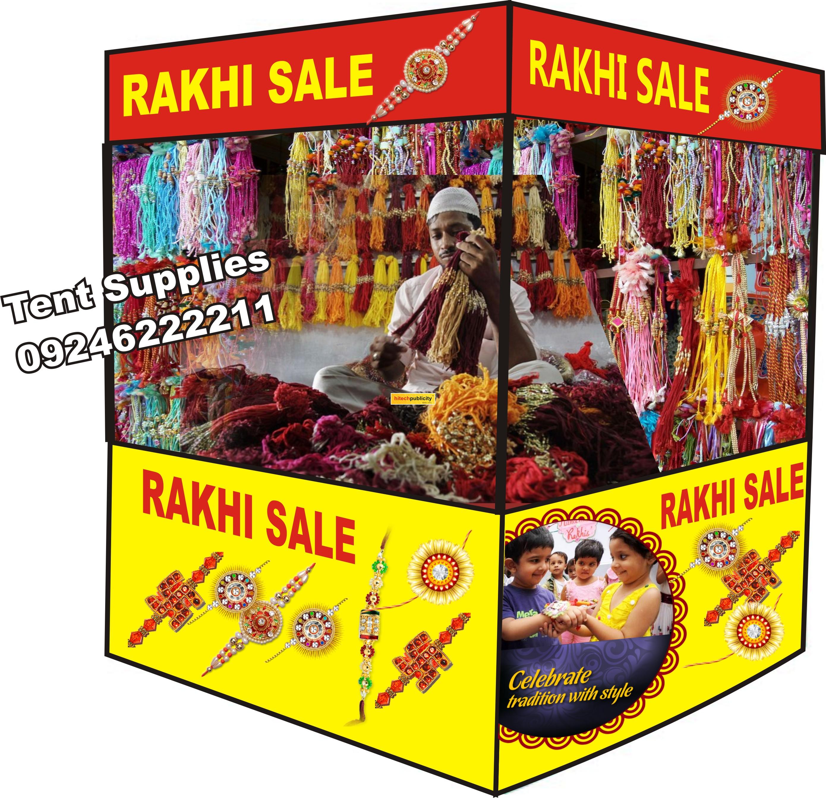 Rakhi Sales Tent