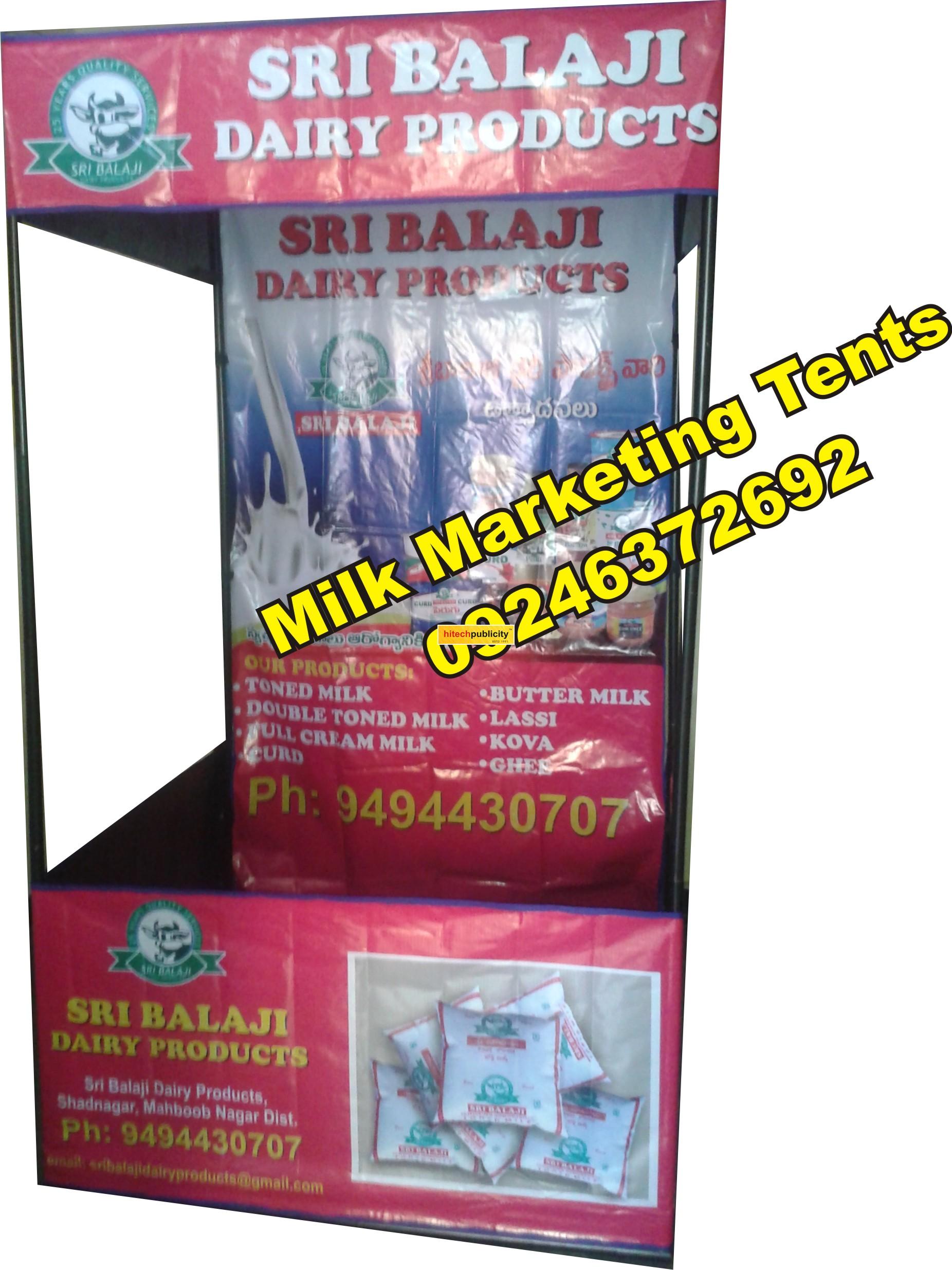 Milk Marketing Tents