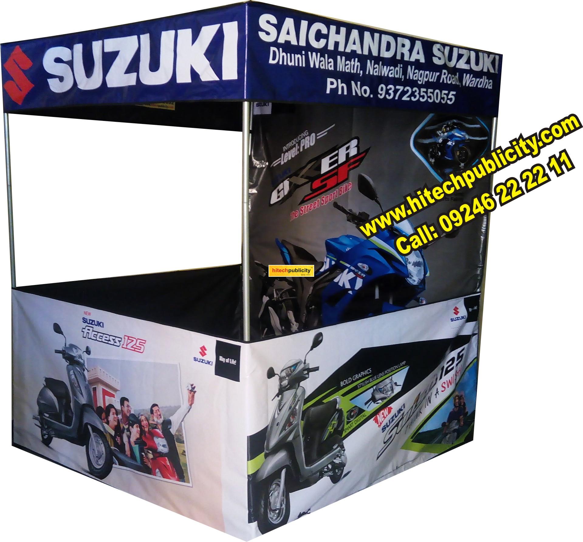 Suzuki Dealer Marketing Demo Tent