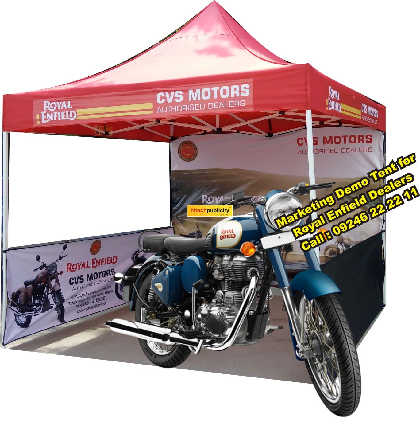 Bike Dealer Marketing Tents and Ideas