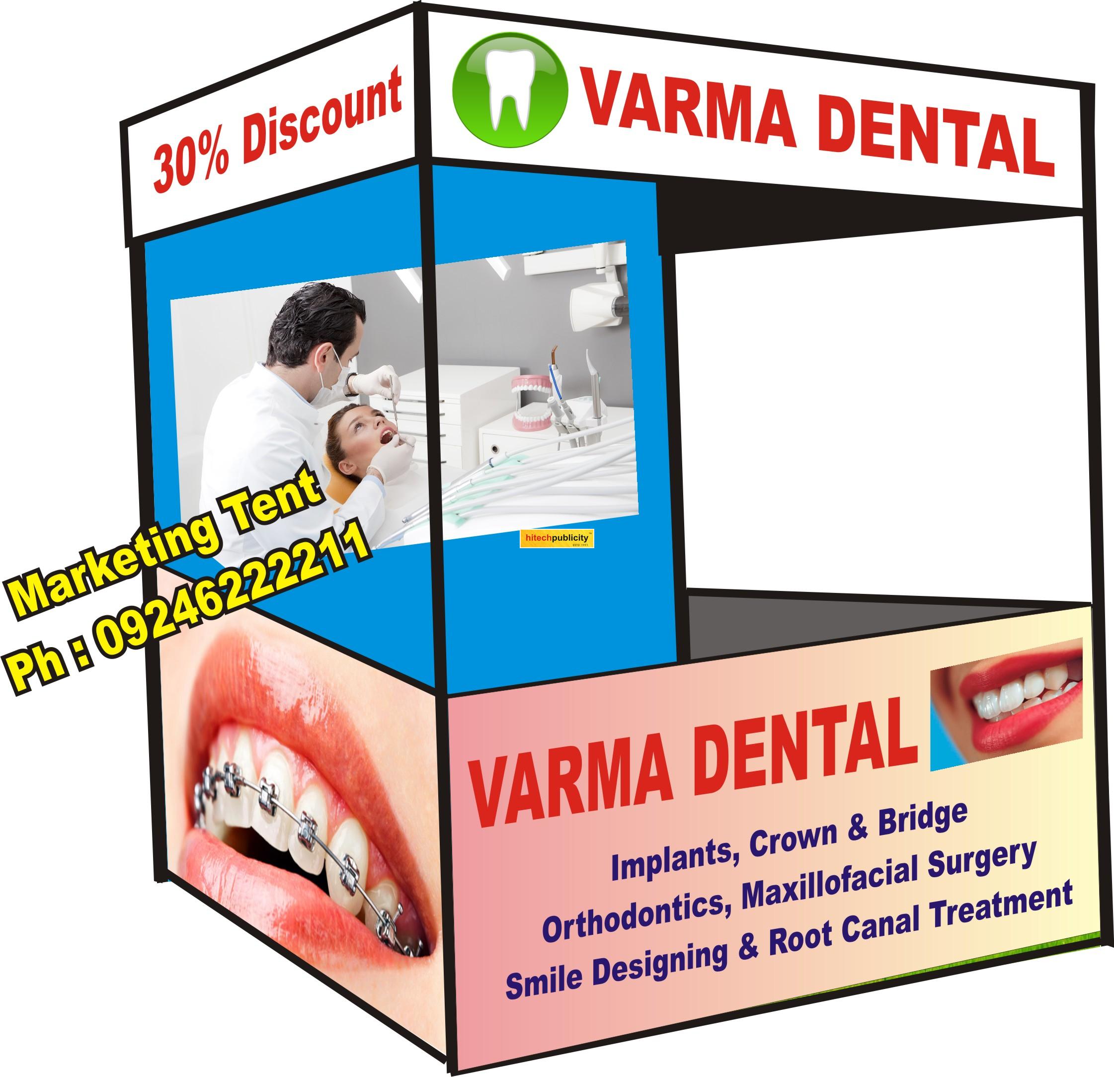 Dental Hospital Publicity Tents