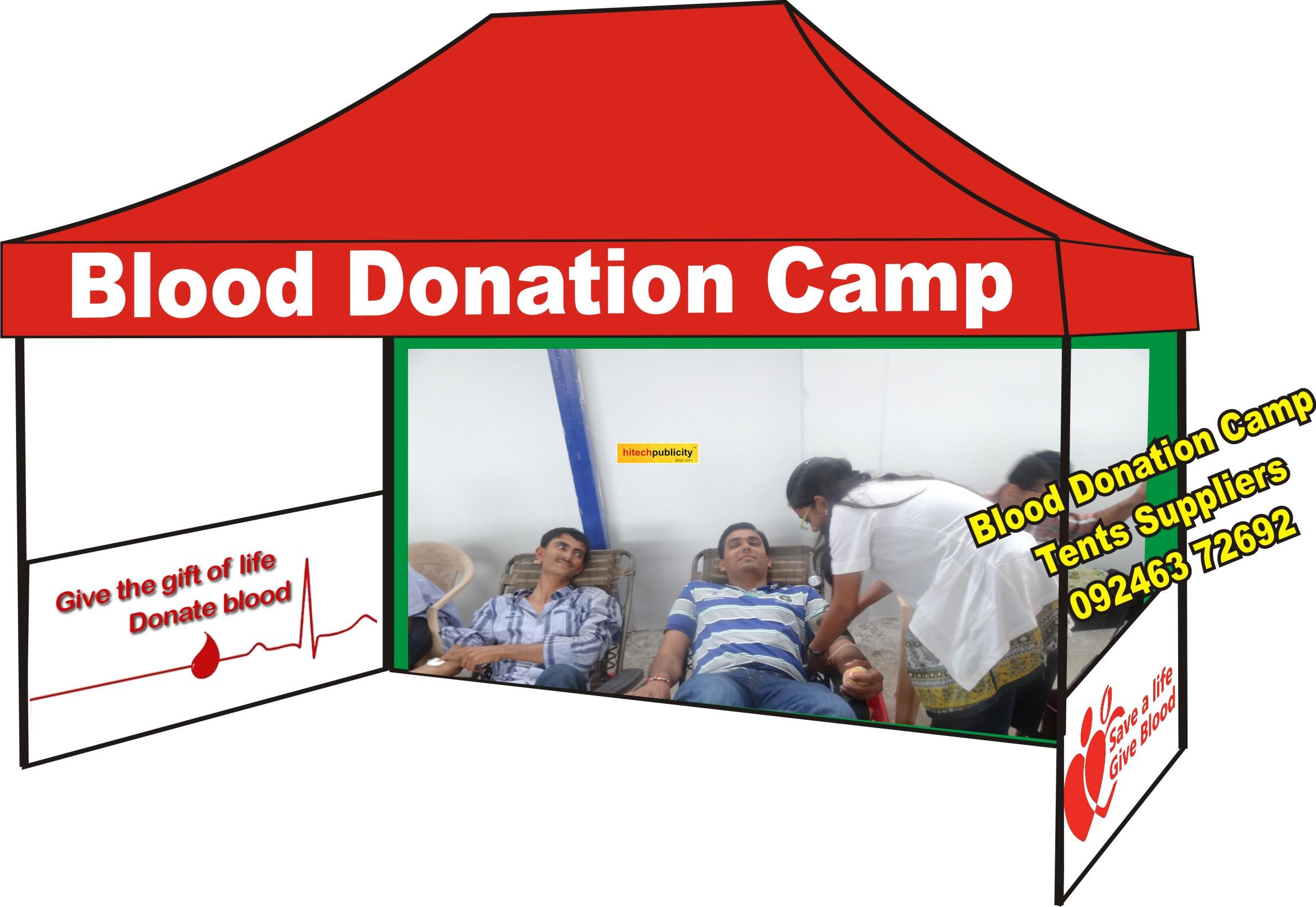 Blood Donation Camp Tents