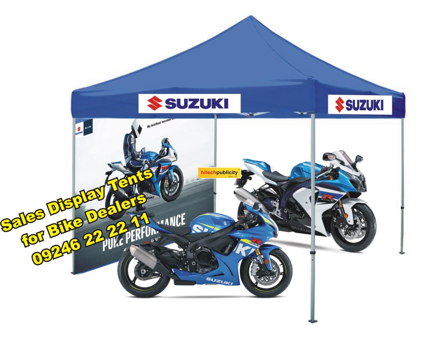 Suzuki Dealers Marketing Demo Tent