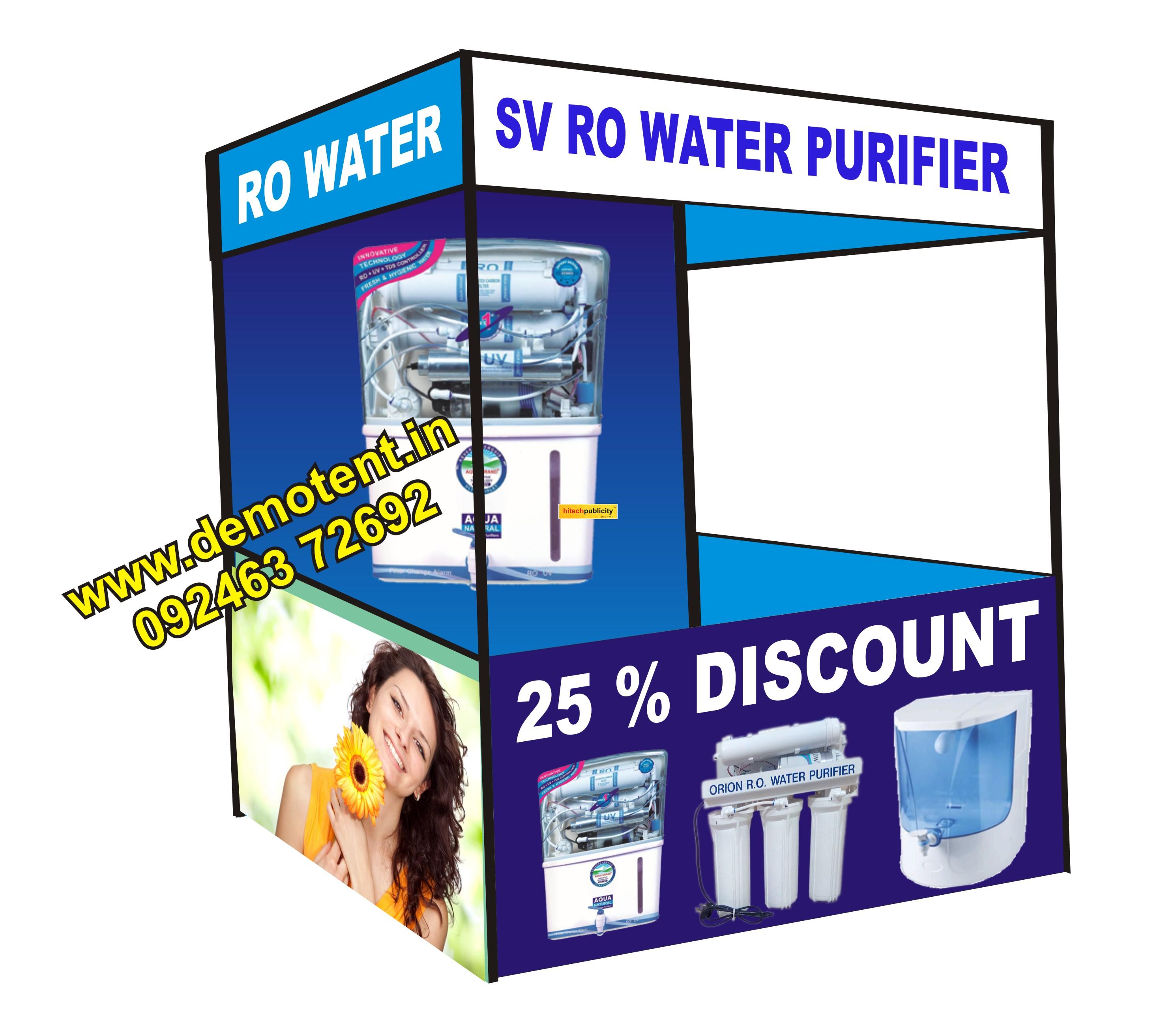 RO WATER PURIFIER MARKETING TENT