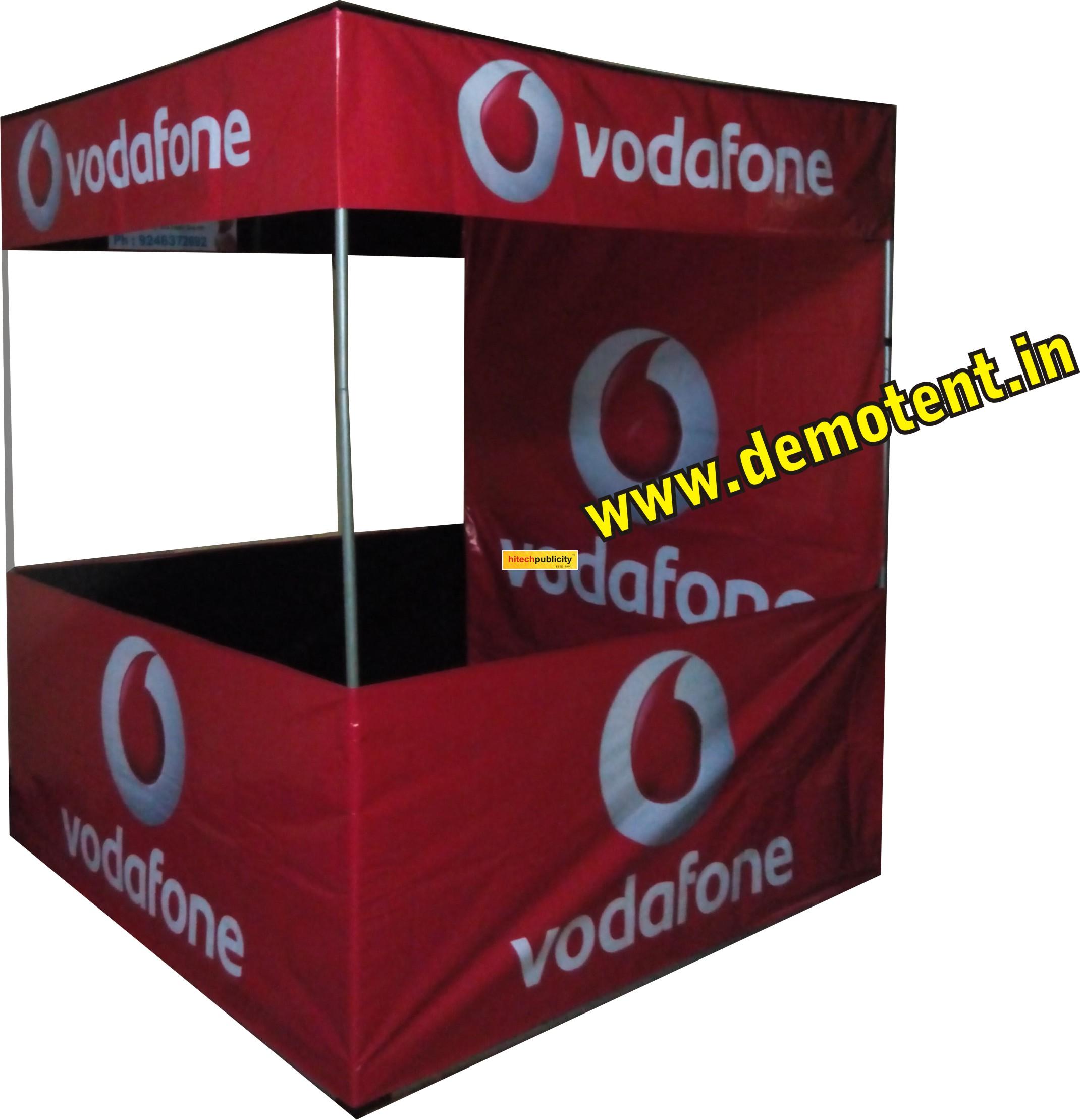 vodafone marketing tent