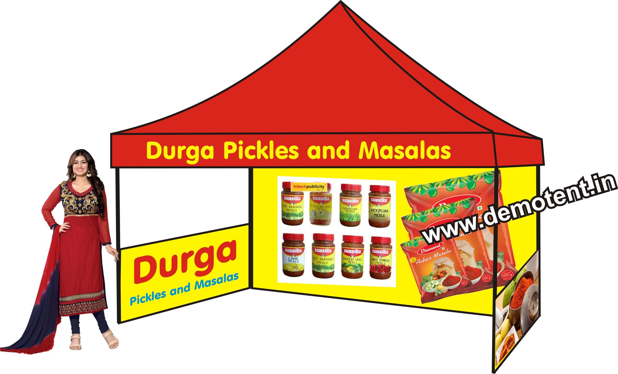 Pickels and Masalas Sales Tents