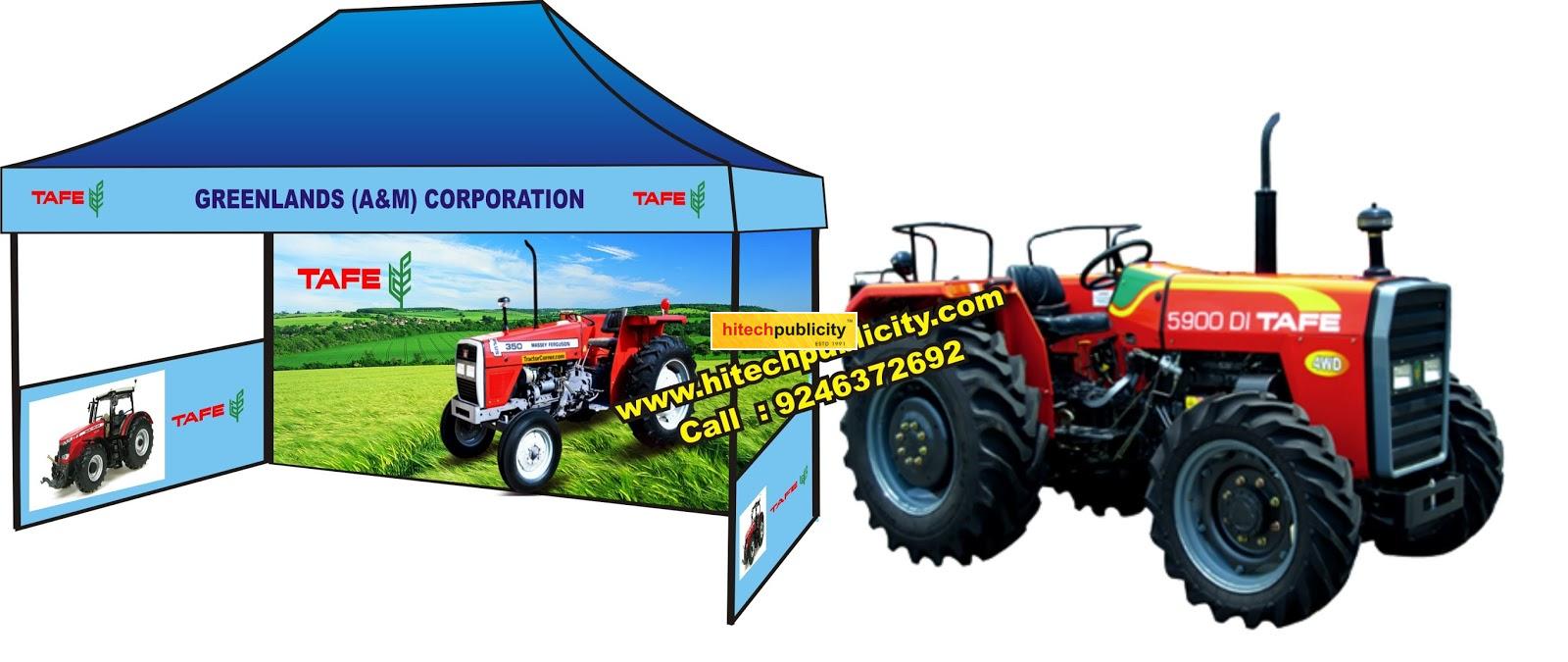 Tractor Marketing Tents