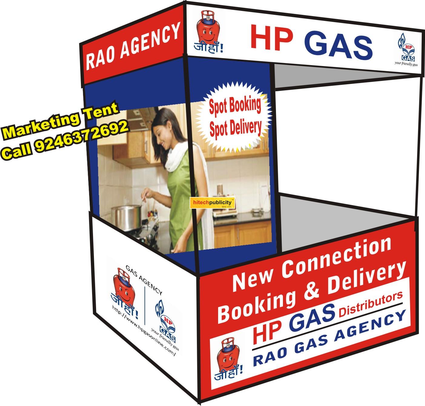 HP Gas Marketing Tent