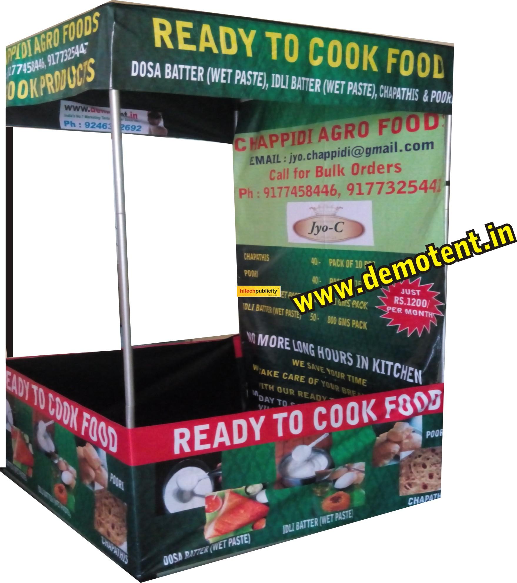 Ready to Cook Food Sales Canopy