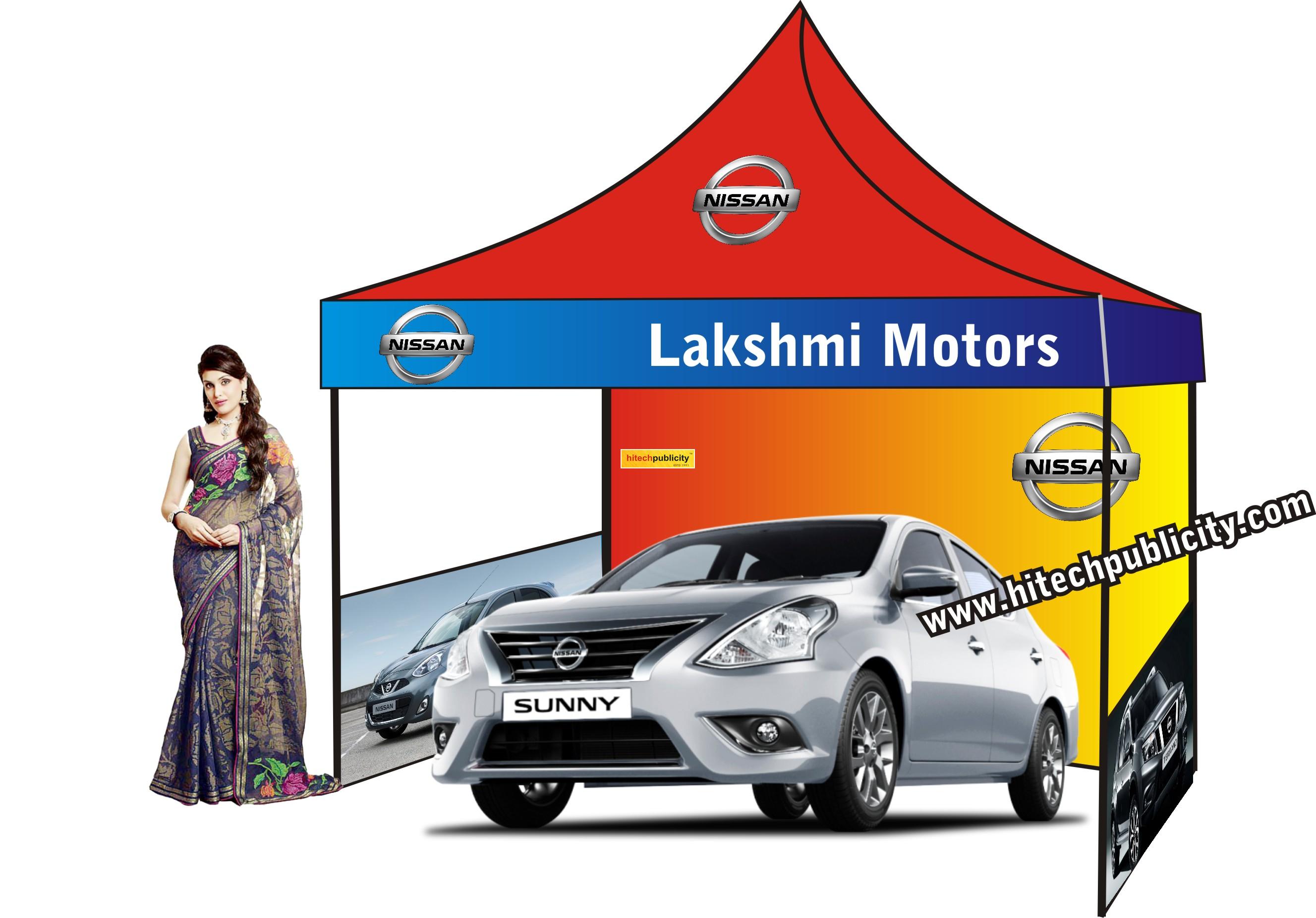 Nissan Car Marketing Tents