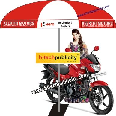 Marketing Umbrella for hero Dealers