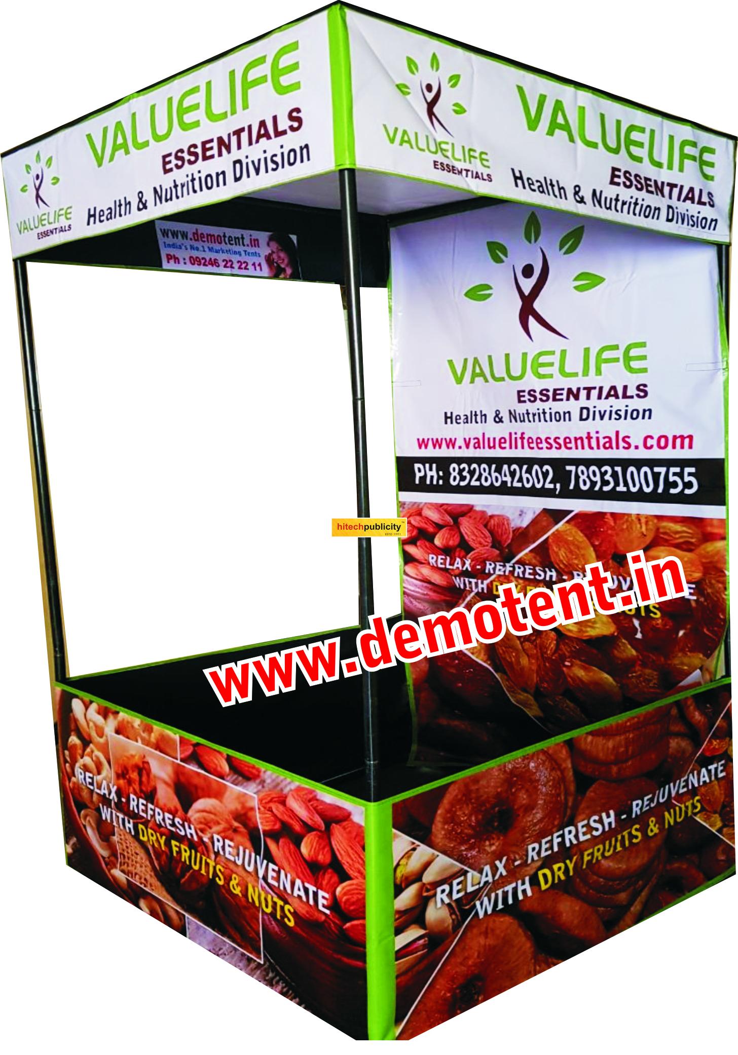 Dry Fruits Marketing Tents