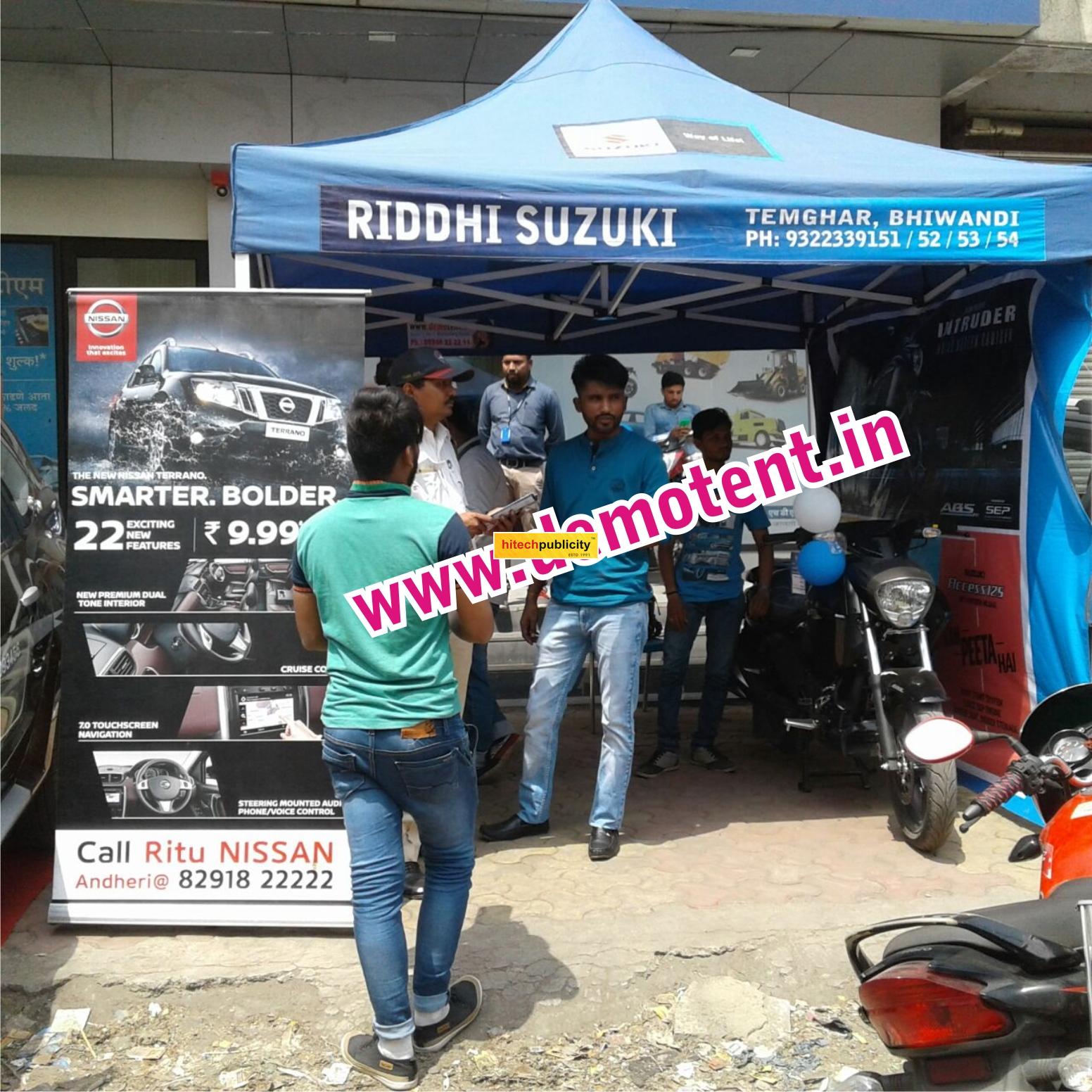 Demo Tent Suzuki Dealer