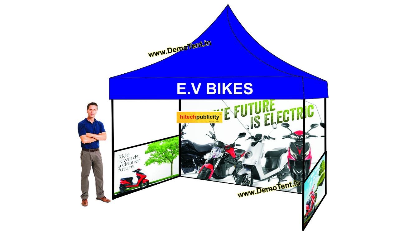 Demo Tent For Electric Bike Dealer