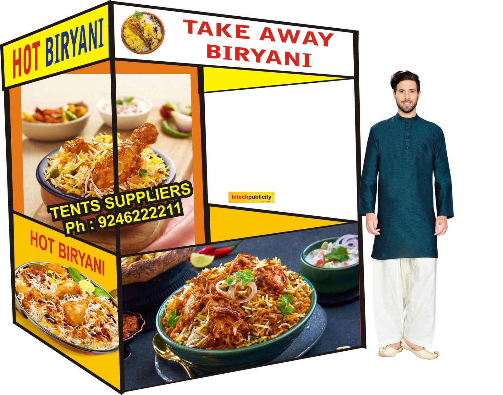 Biryani Demo Tent Suppliers