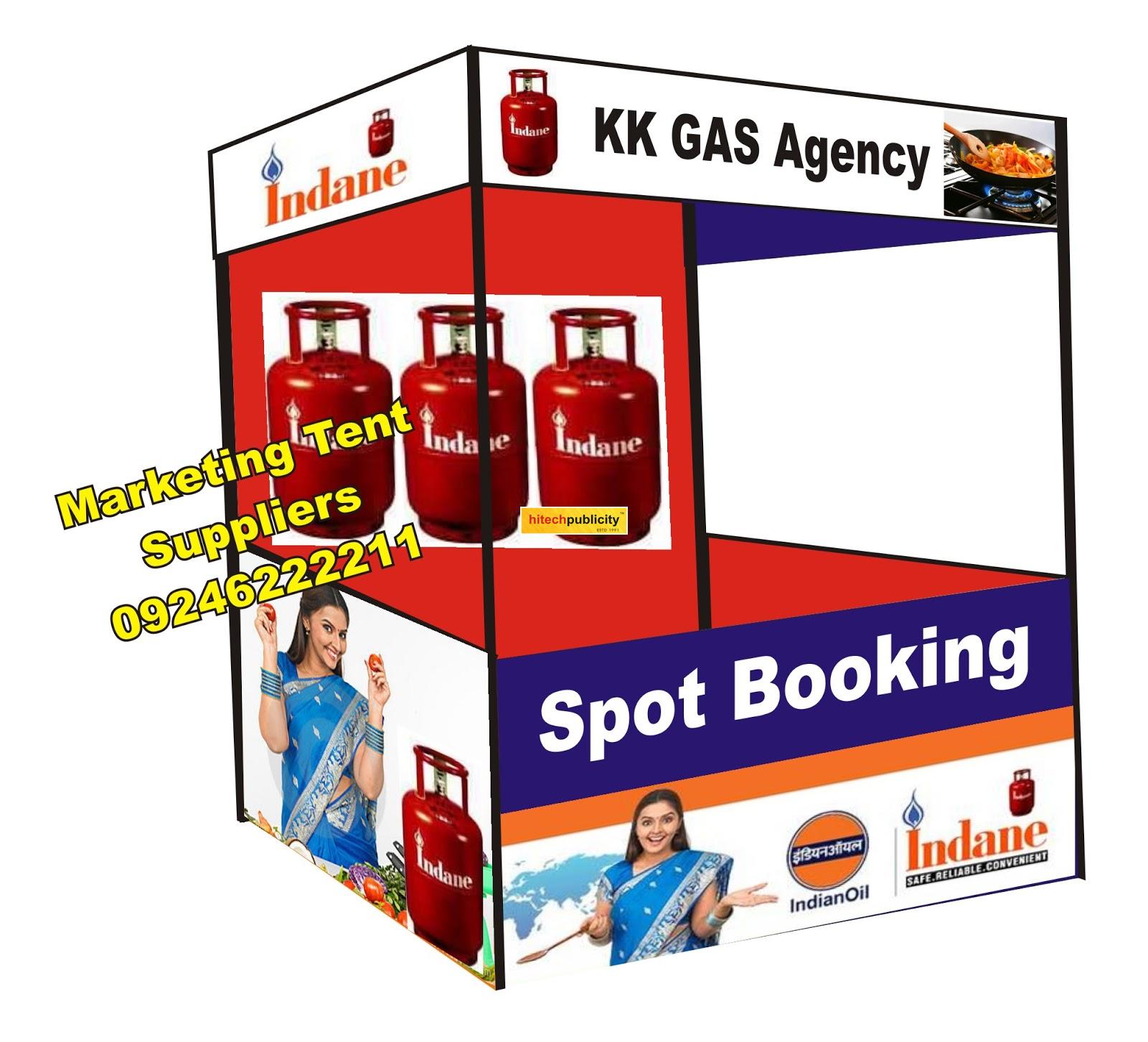 Indane Gas Marketing tent