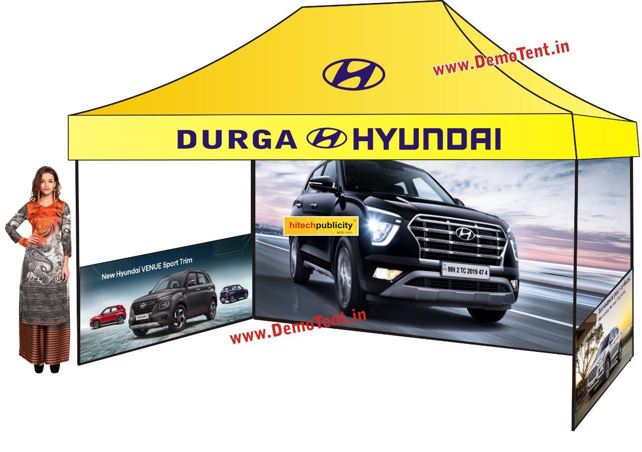 Hyundai Car Demo tent suppliers